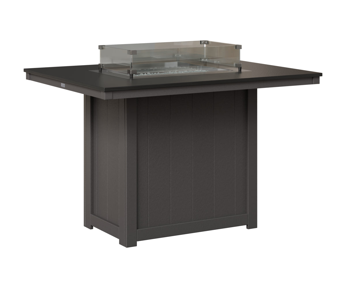 Donoma 42" x 54" Rectangular Fire Table Counter