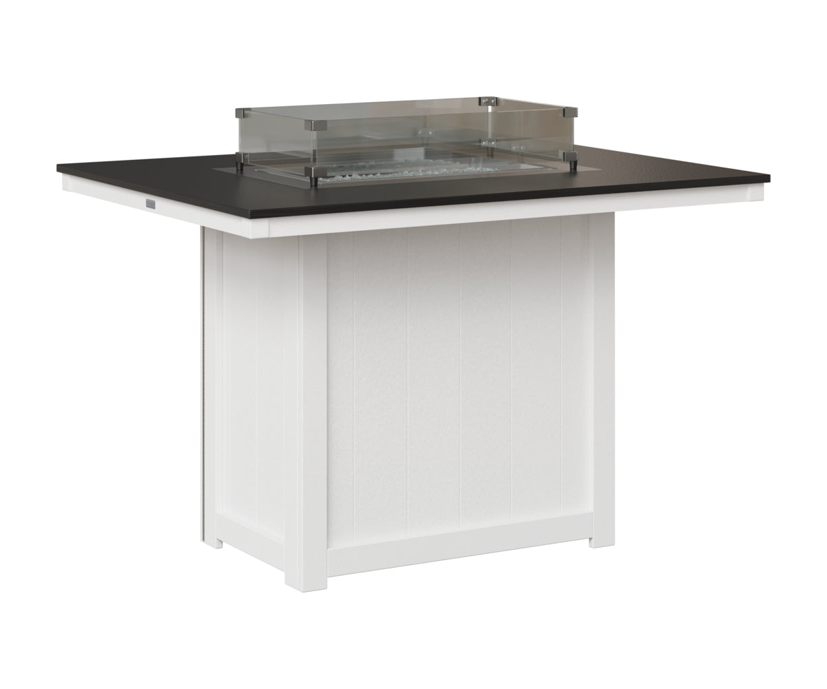 Donoma 42" x 54" Rectangular Fire Table Counter