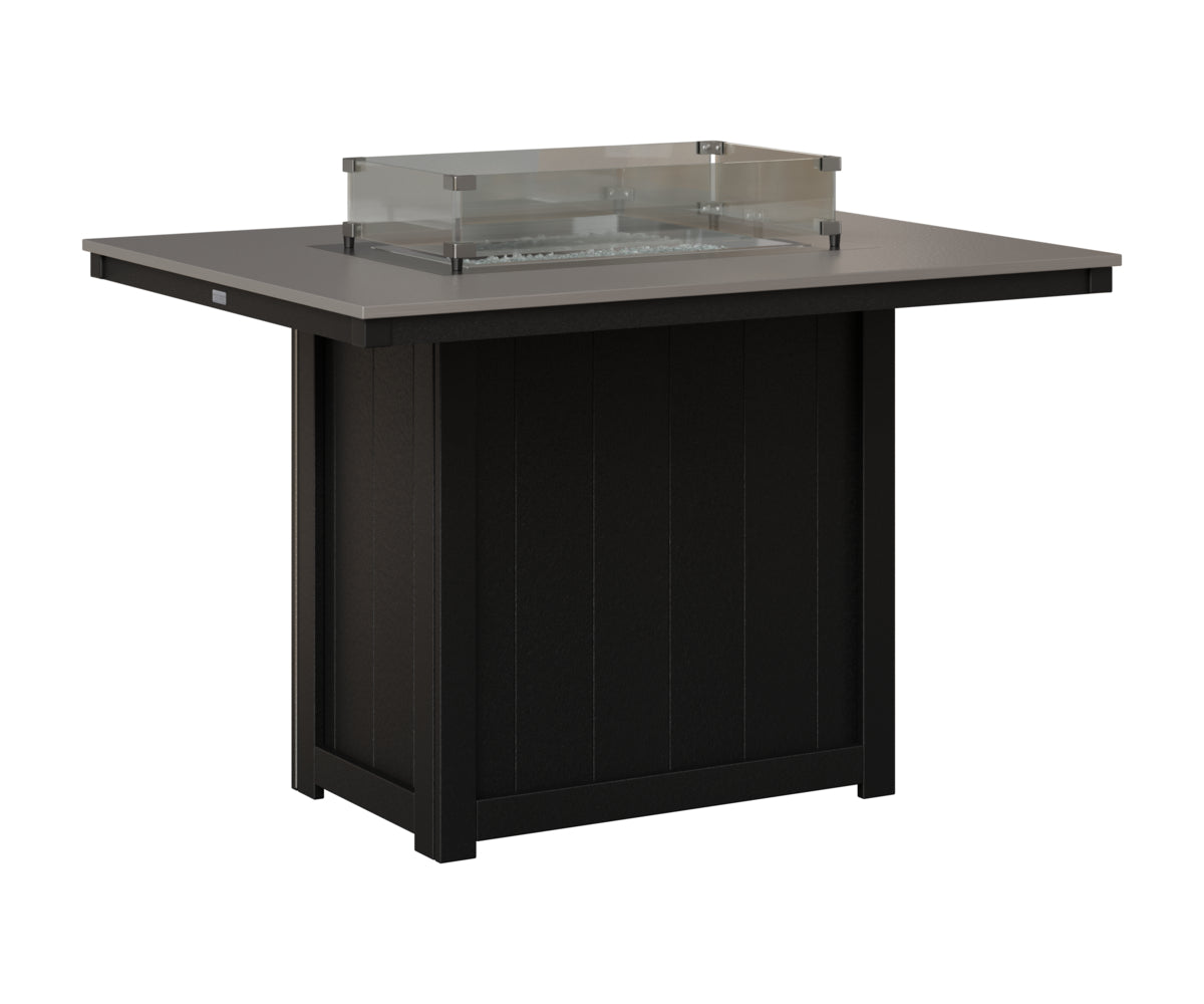 Donoma 42" x 54" Rectangular Fire Table Counter