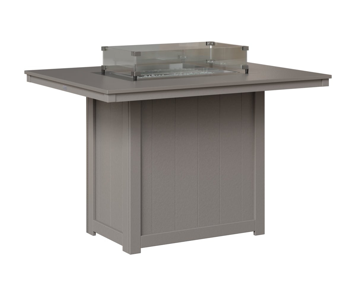 Donoma 42" x 54" Rectangular Fire Table Counter