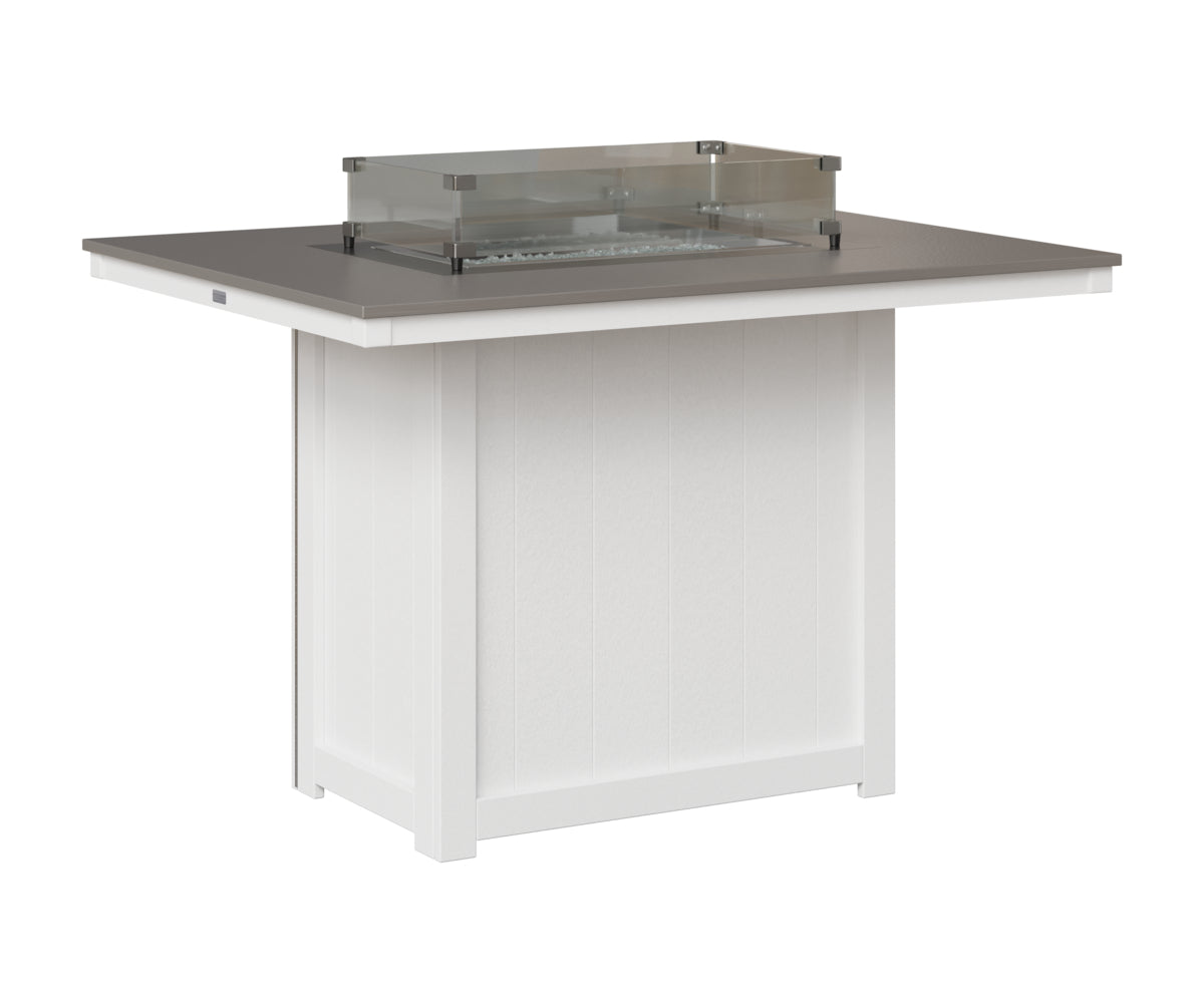 Donoma 42" x 54" Rectangular Fire Table Counter