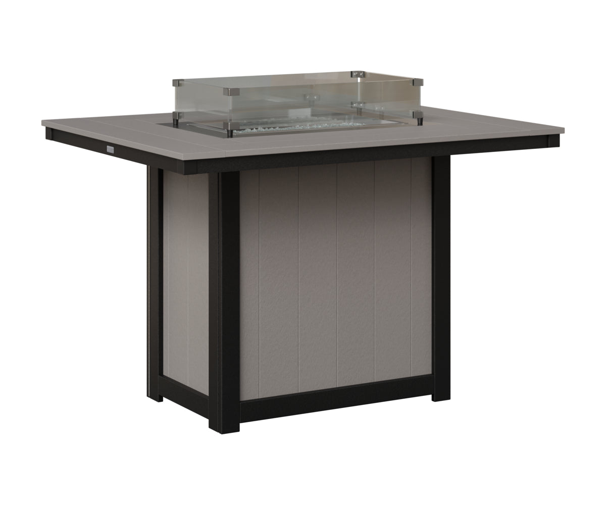 Donoma 42" x 54" Rectangular Fire Table Counter