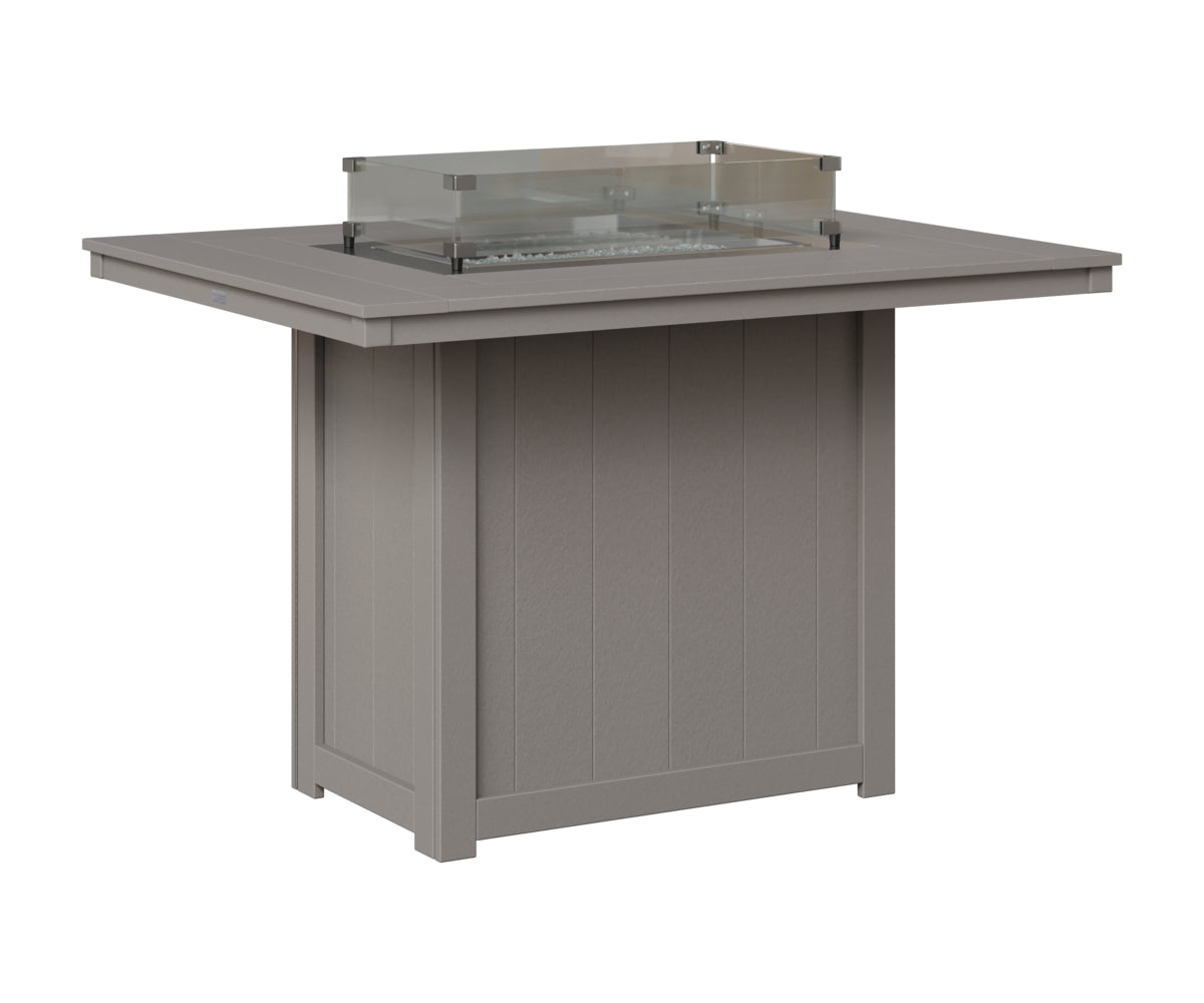 Donoma 42" x 54" Rectangular Fire Table Counter