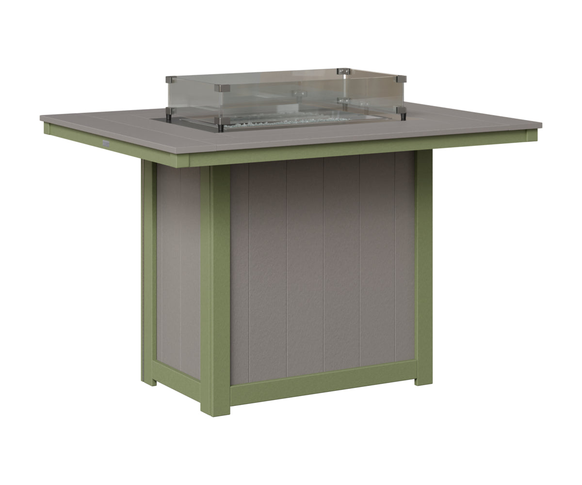 Donoma 42" x 54" Rectangular Fire Table Counter