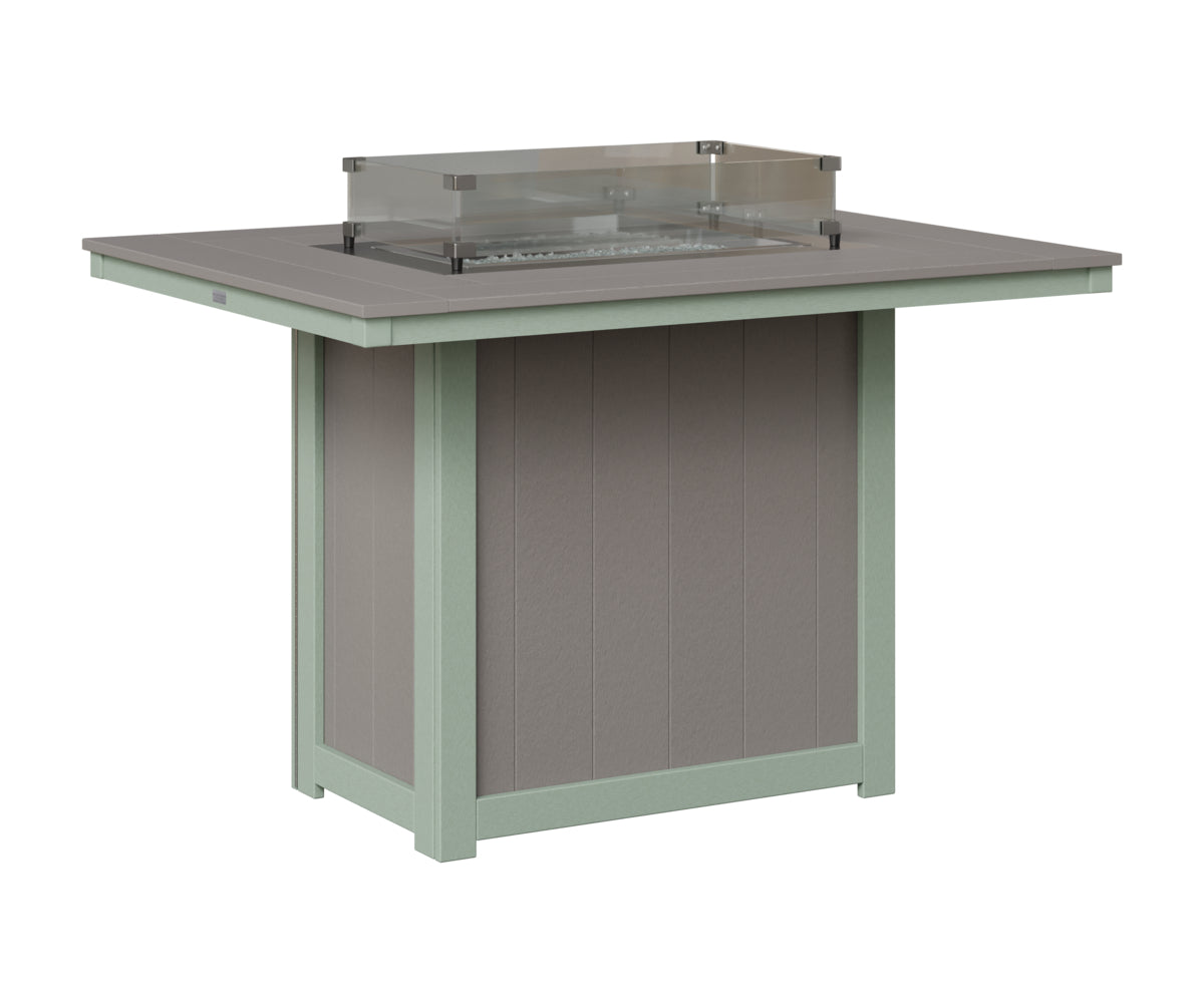 Donoma 42" x 54" Rectangular Fire Table Counter
