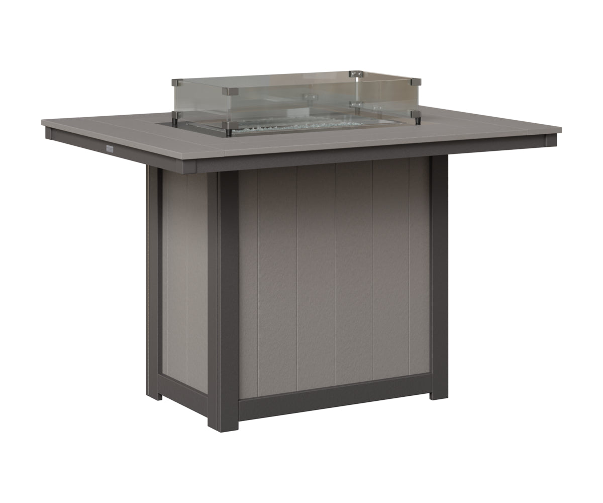 Donoma 42" x 54" Rectangular Fire Table Counter