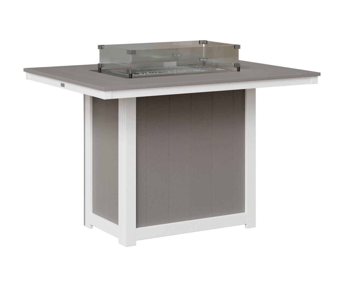 Donoma 42" x 54" Rectangular Fire Table Counter