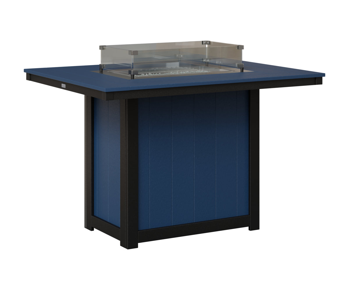 Donoma 42" x 54" Rectangular Fire Table Counter