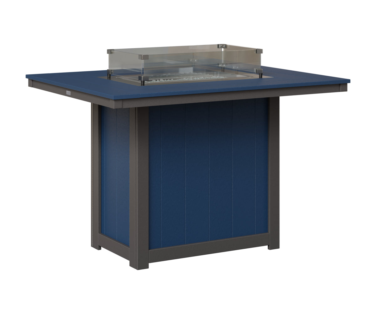 Donoma 42" x 54" Rectangular Fire Table Counter