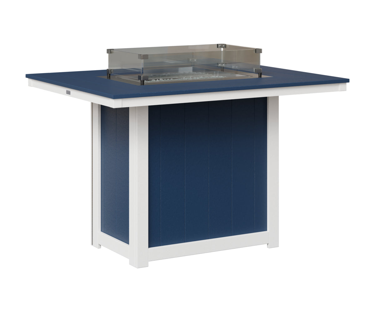 Donoma 42" x 54" Rectangular Fire Table Counter