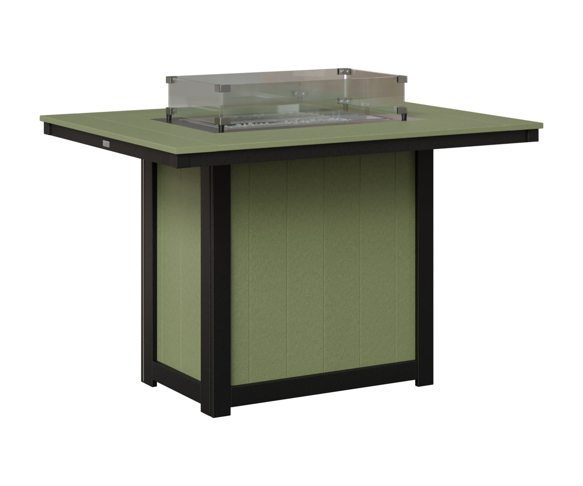 Donoma 42" x 54" Rectangular Fire Table Counter