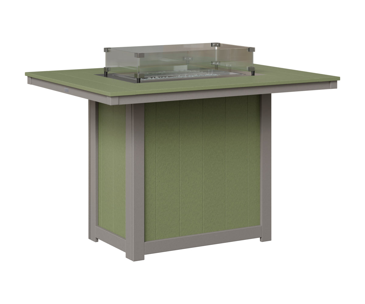 Donoma 42" x 54" Rectangular Fire Table Counter