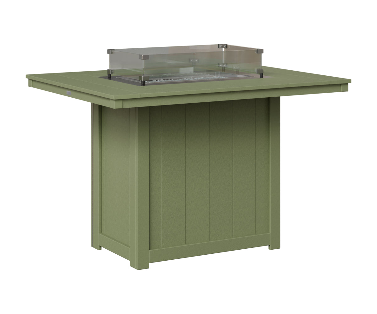 Donoma 42" x 54" Rectangular Fire Table Counter