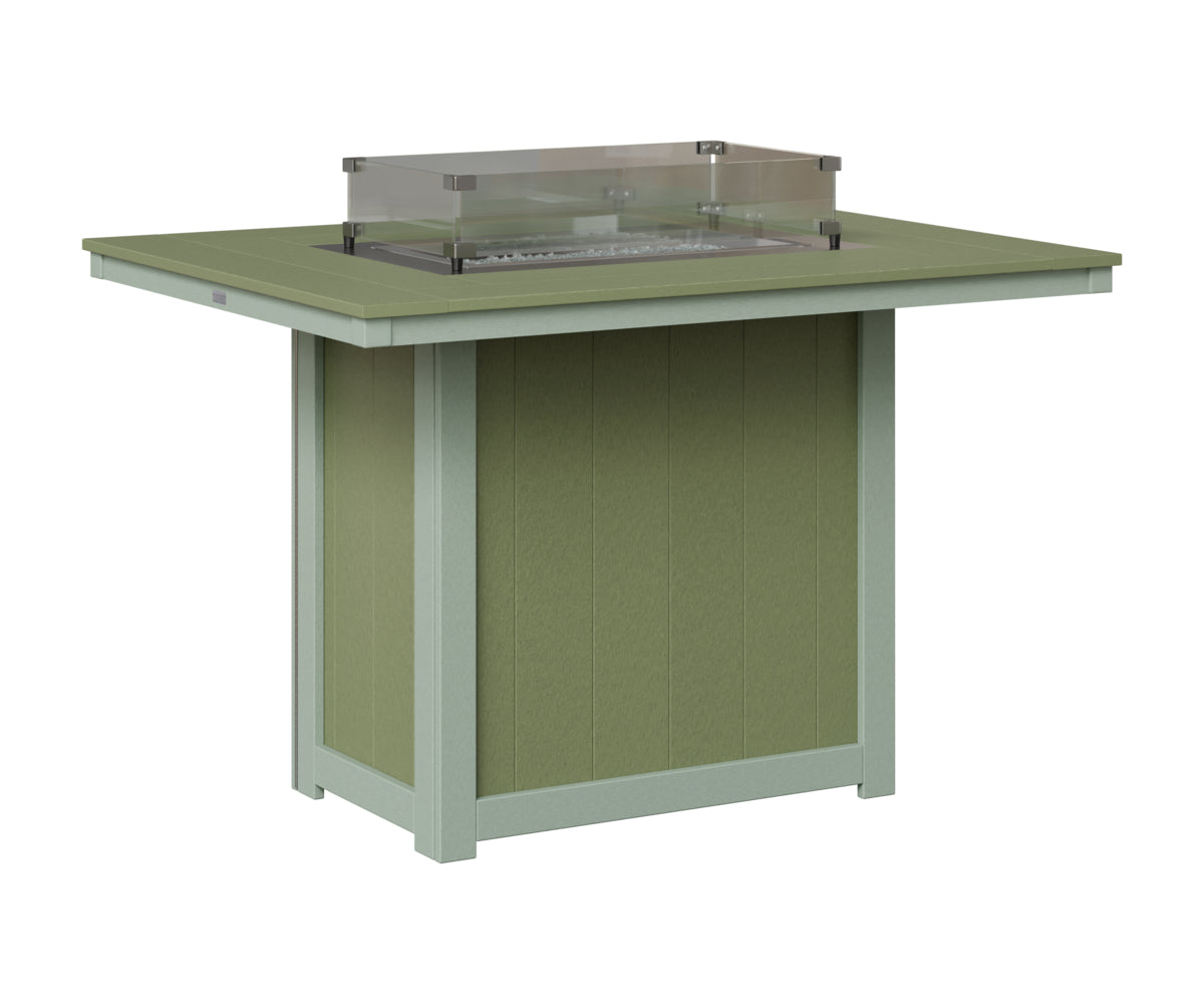 Donoma 42" x 54" Rectangular Fire Table Counter