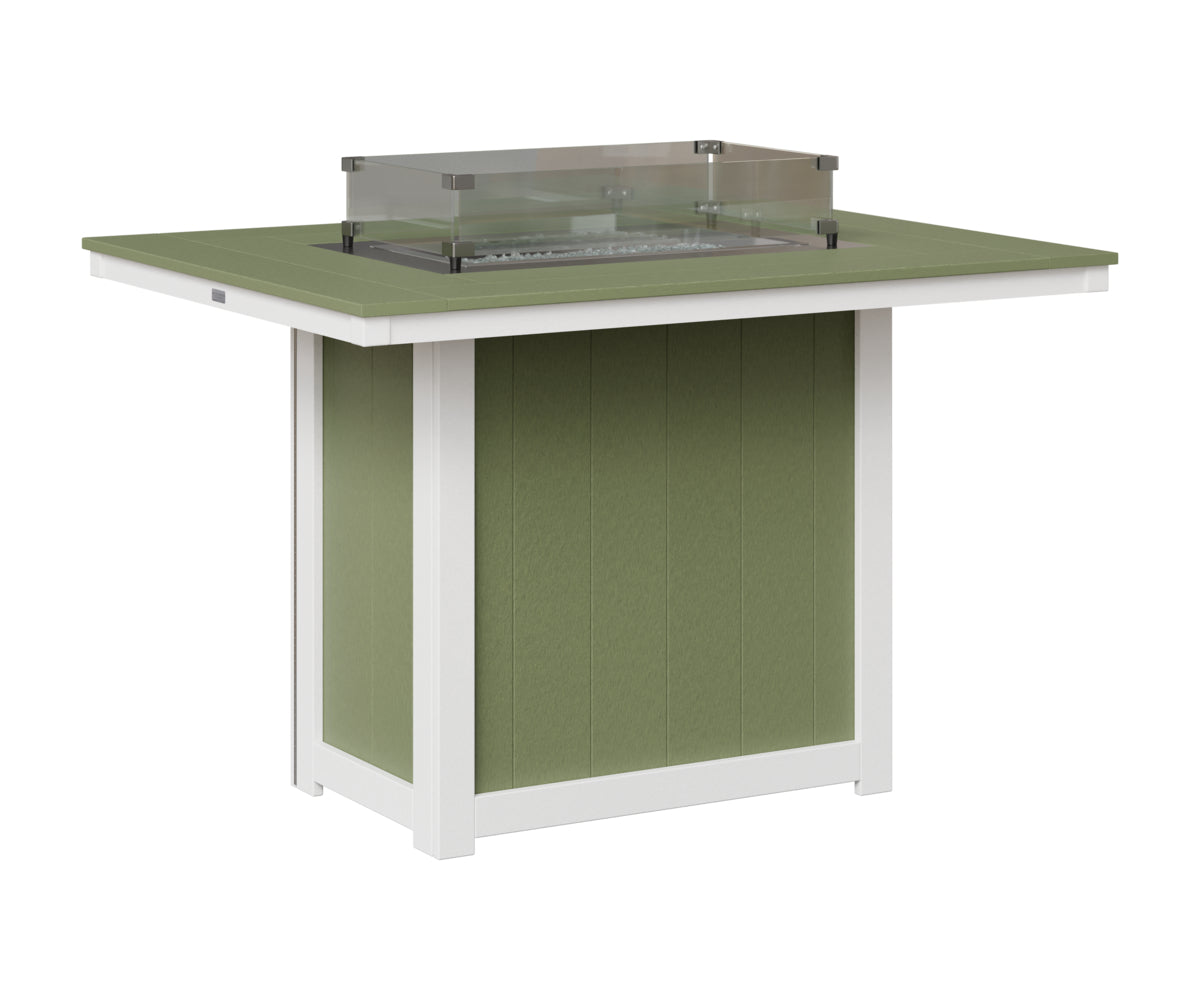 Donoma 42" x 54" Rectangular Fire Table Counter