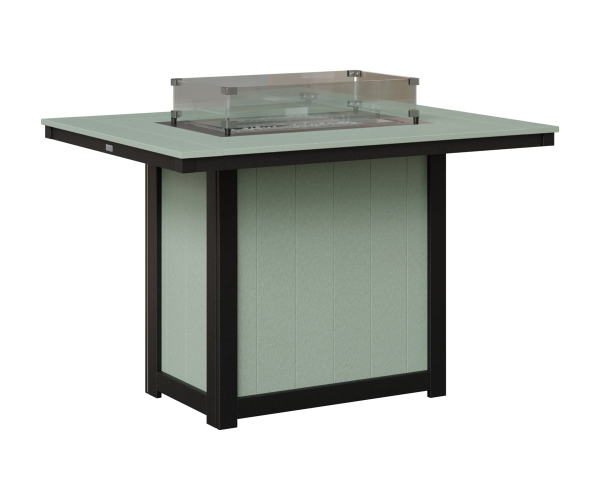 Donoma 42" x 54" Rectangular Fire Table Counter