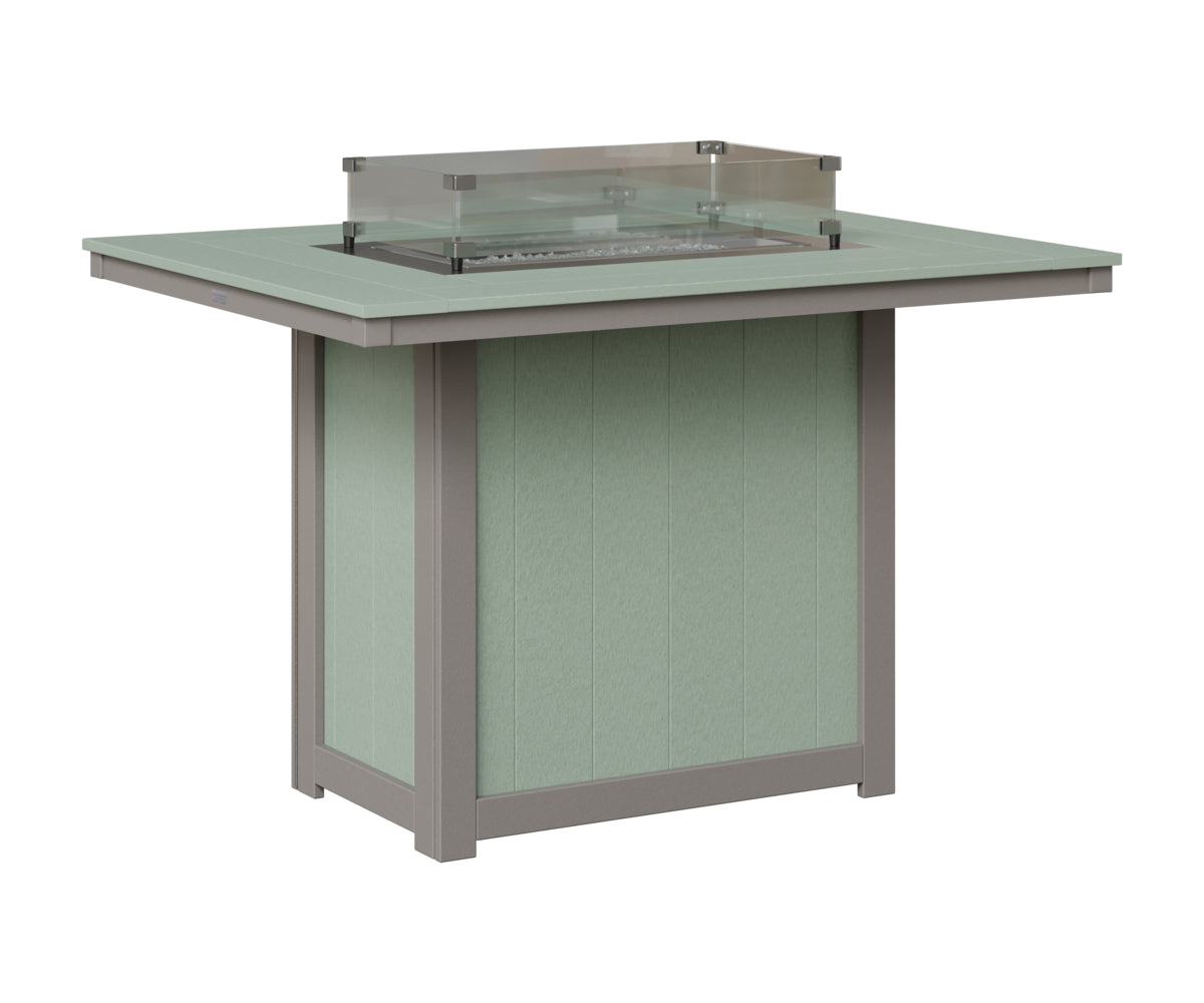 Donoma 42" x 54" Rectangular Fire Table Counter