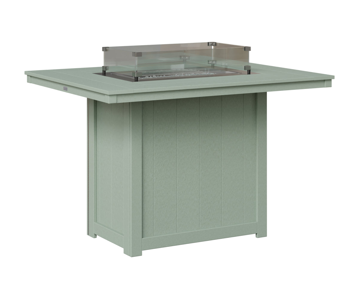 Donoma 42" x 54" Rectangular Fire Table Counter