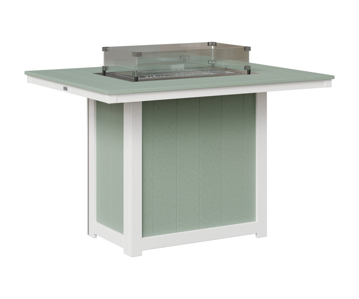 Donoma 42" x 54" Rectangular Fire Table Counter