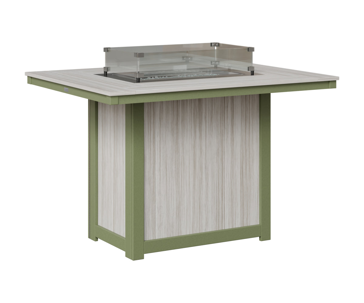 Donoma 42" x 54" Rectangular Fire Table Counter