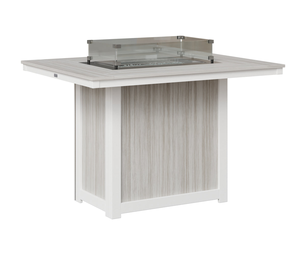 Donoma 42" x 54" Rectangular Fire Table Counter