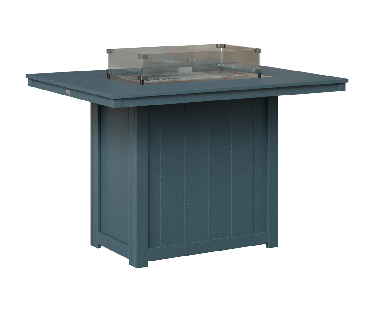Donoma 42" x 54" Rectangular Fire Table Counter