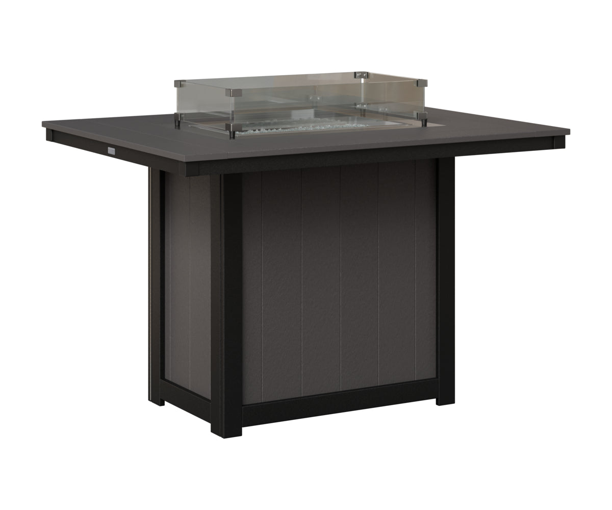 Donoma 42" x 54" Rectangular Fire Table Counter