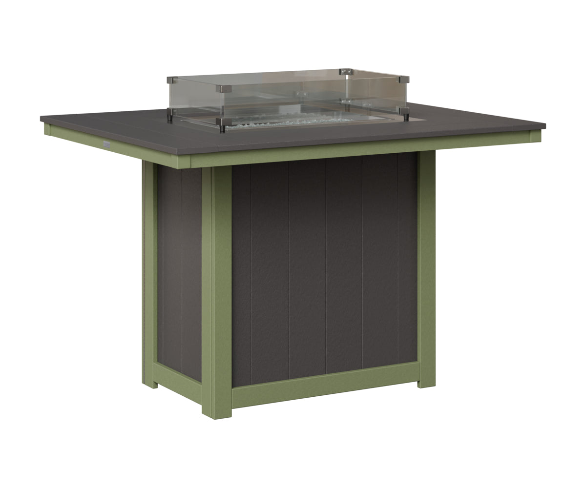 Donoma 42" x 54" Rectangular Fire Table Counter
