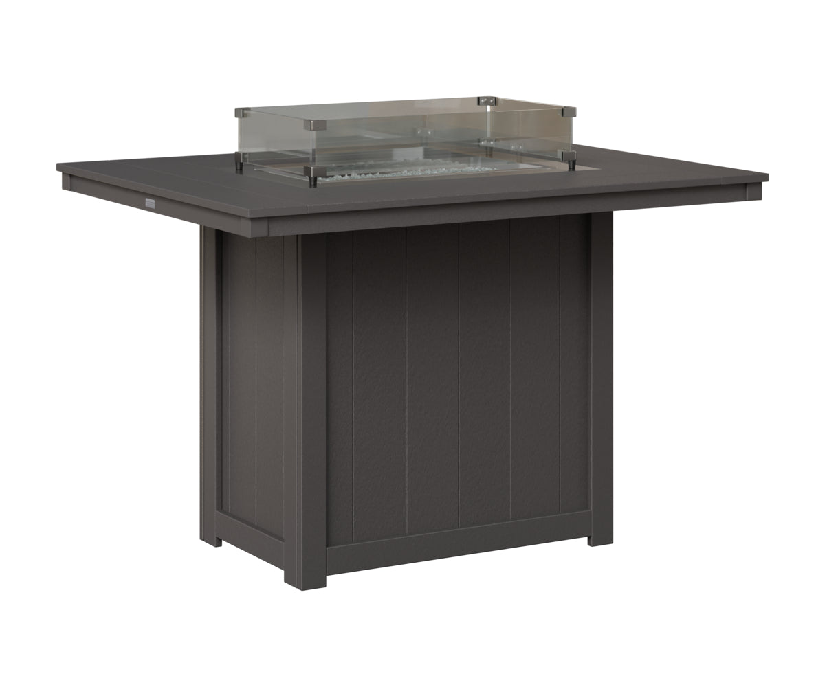 Donoma 42" x 54" Rectangular Fire Table Counter