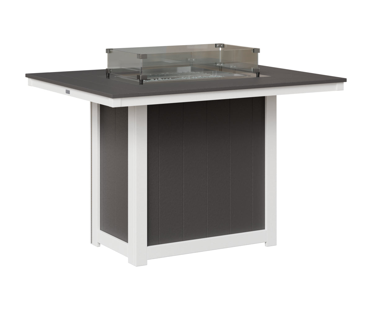 Donoma 42" x 54" Rectangular Fire Table Counter
