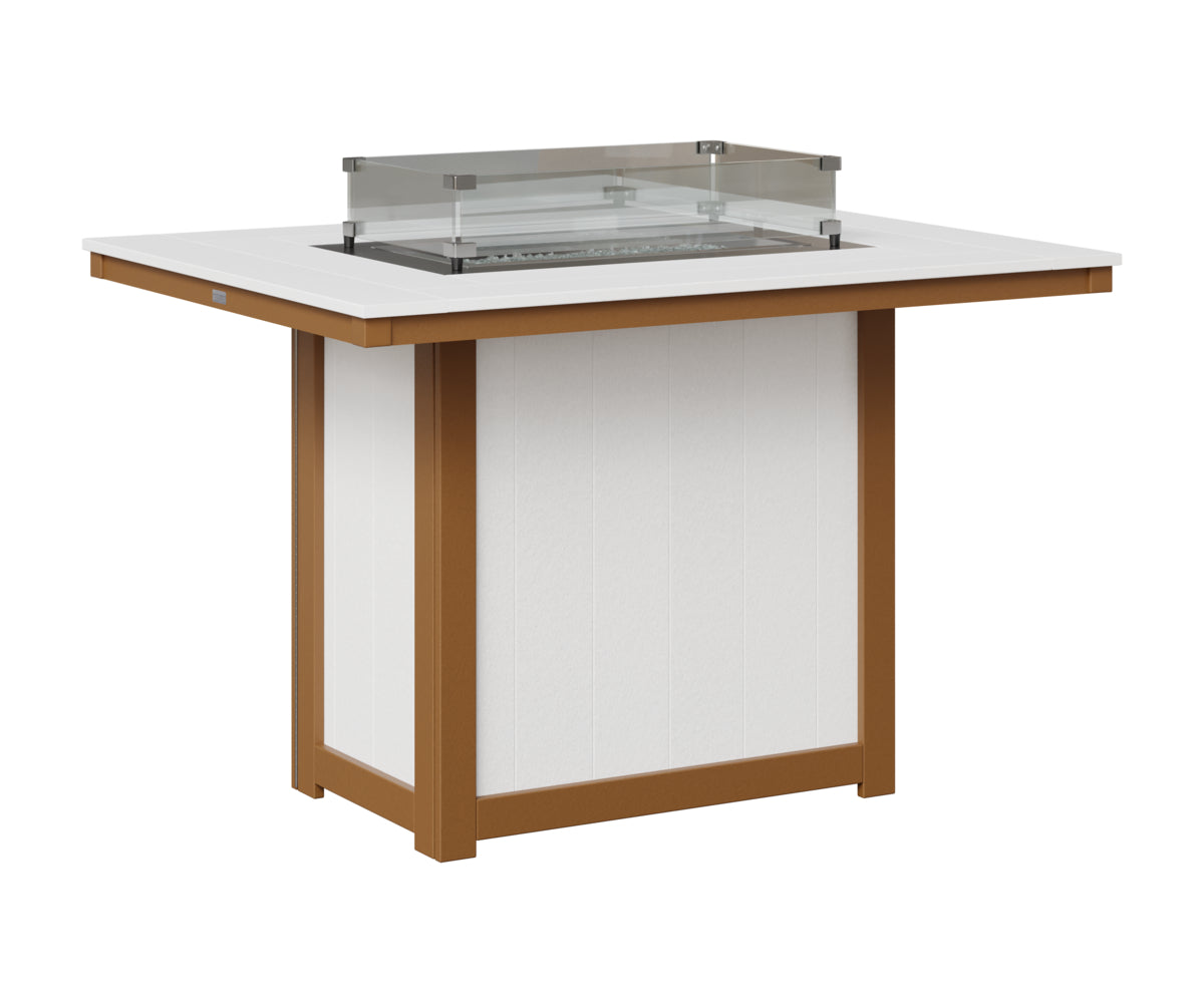 Donoma 42" x 54" Rectangular Fire Table Counter