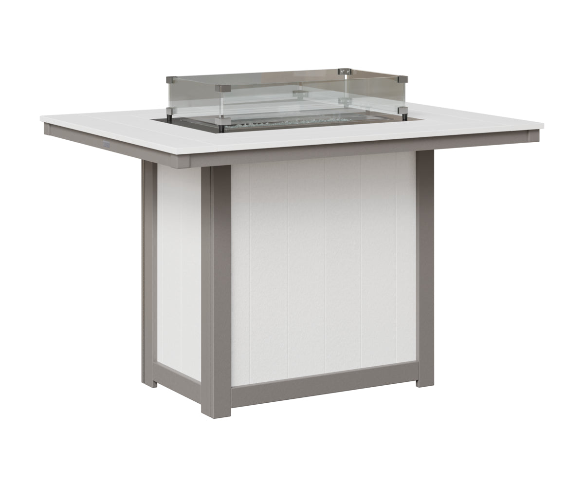Donoma 42" x 54" Rectangular Fire Table Counter