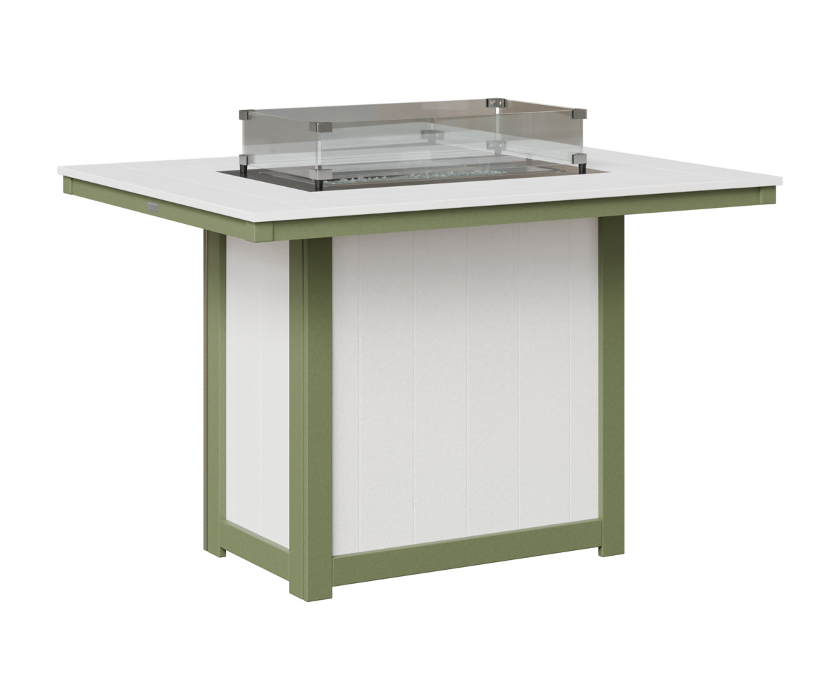 Donoma 42" x 54" Rectangular Fire Table Counter