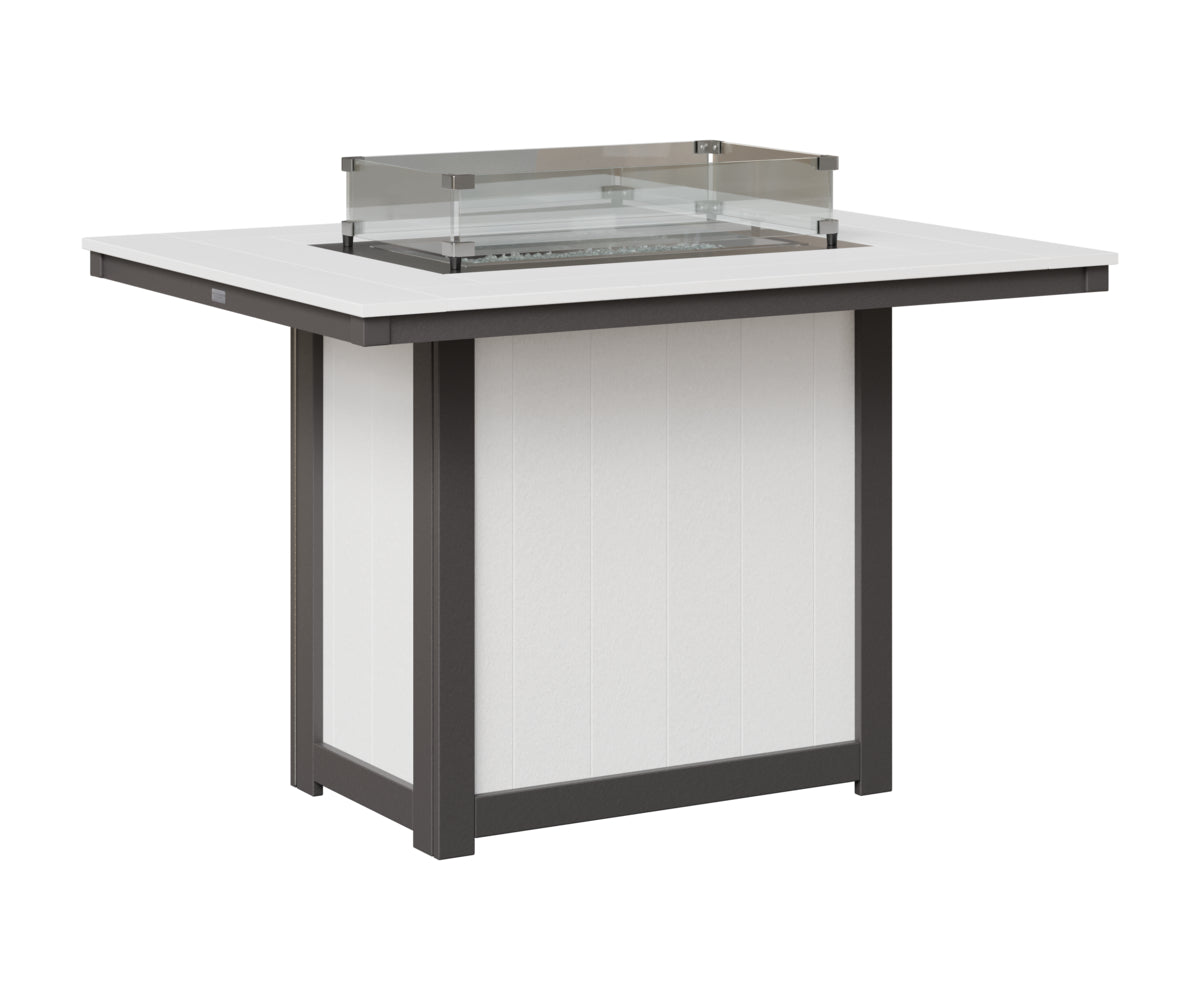 Donoma 42" x 54" Rectangular Fire Table Counter