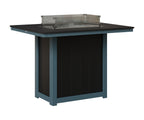 Donoma 42" x 54" Rectangular Fire Table Bar