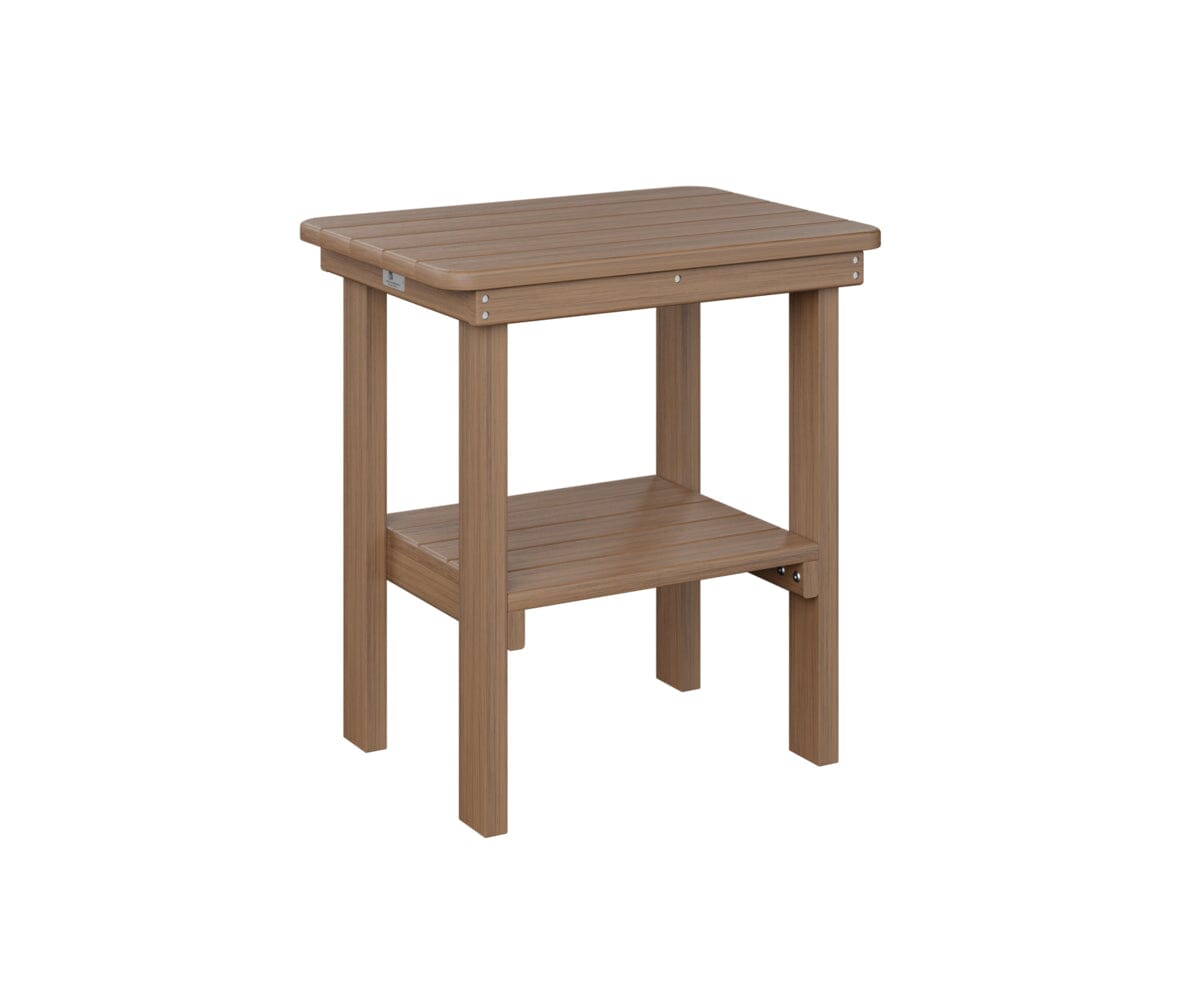 Rectangular End Table Dining Height My Store Natural Finish: Antique Mahogany 