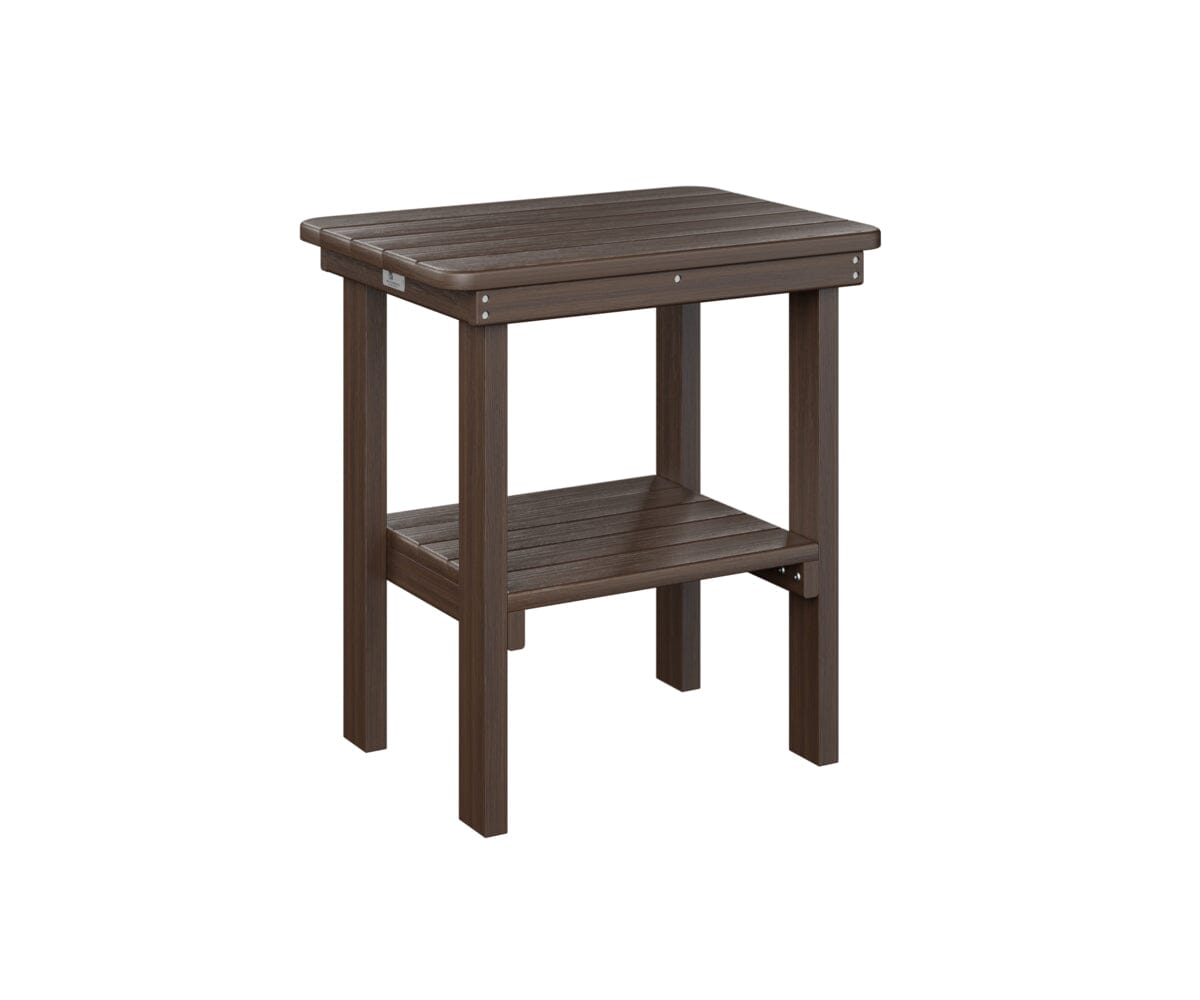 Rectangular End Table Dining Height My Store Natural Finish: Brazillian Walnut 