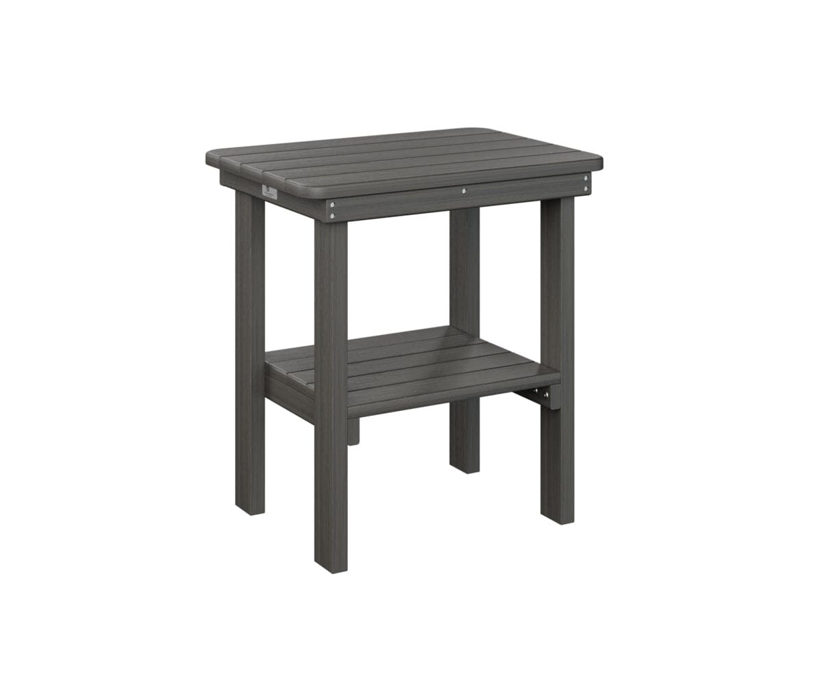 Rectangular End Table Dining Height My Store Natural Finish: Coastal Gray 