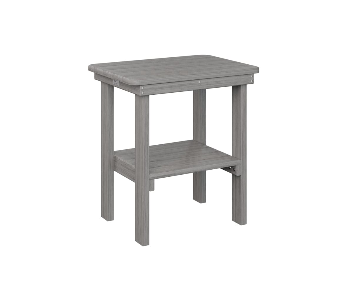 Rectangular End Table Dining Height My Store Natural Finish: Driftwood Gray 