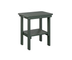 Rectangular End Table Dining Height My Store Green 