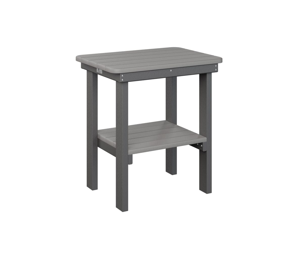 Rectangular End Table Dining Height My Store Tabletop: Light Gray I Legs: Smoke Gray 