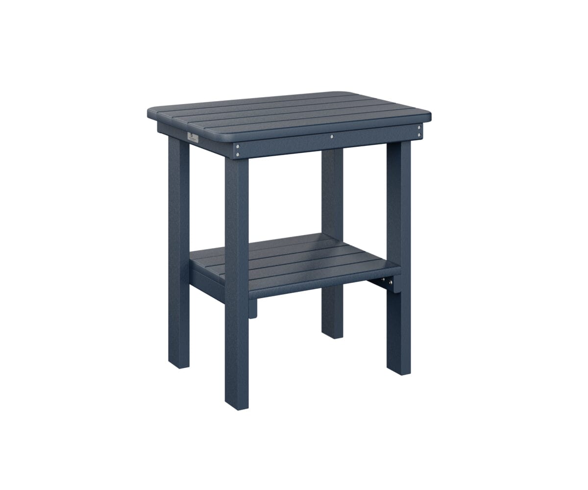 Rectangular End Table Dining Height My Store Navy Blue 