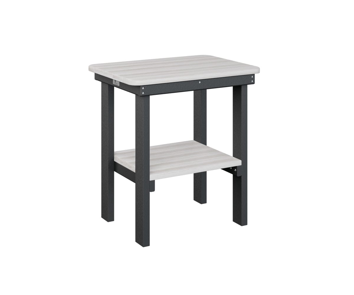 Rectangular End Table Dining Height My Store Tabletop: Seashell I Legs: Black 