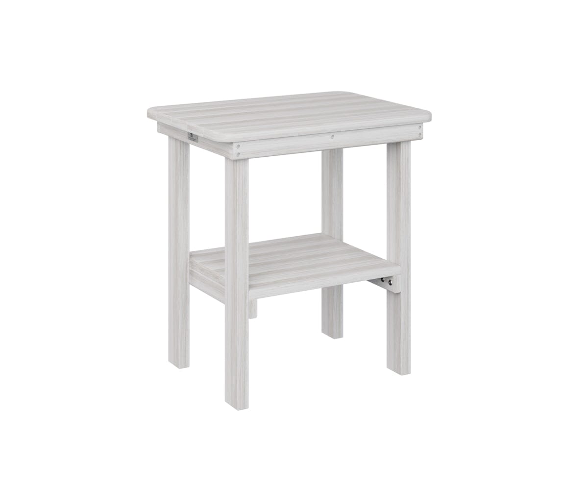 Rectangular End Table Dining Height My Store Natural Finish: Seashell 