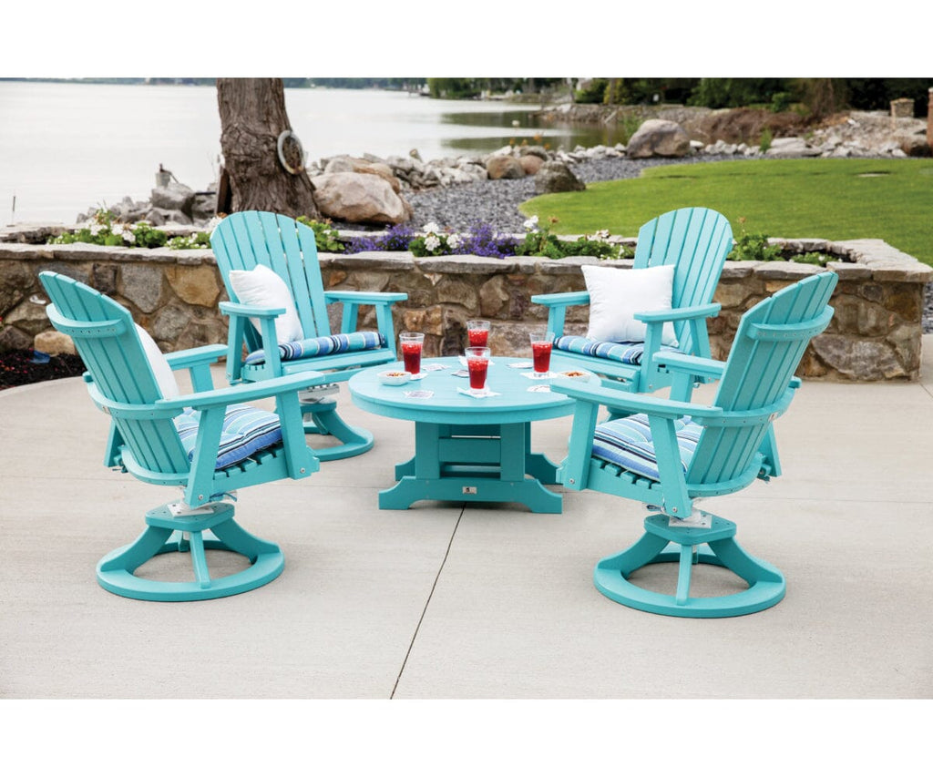 Comfo-Back Swivel Rocker Dining Chair Rockwood Outdoor Furniture 
