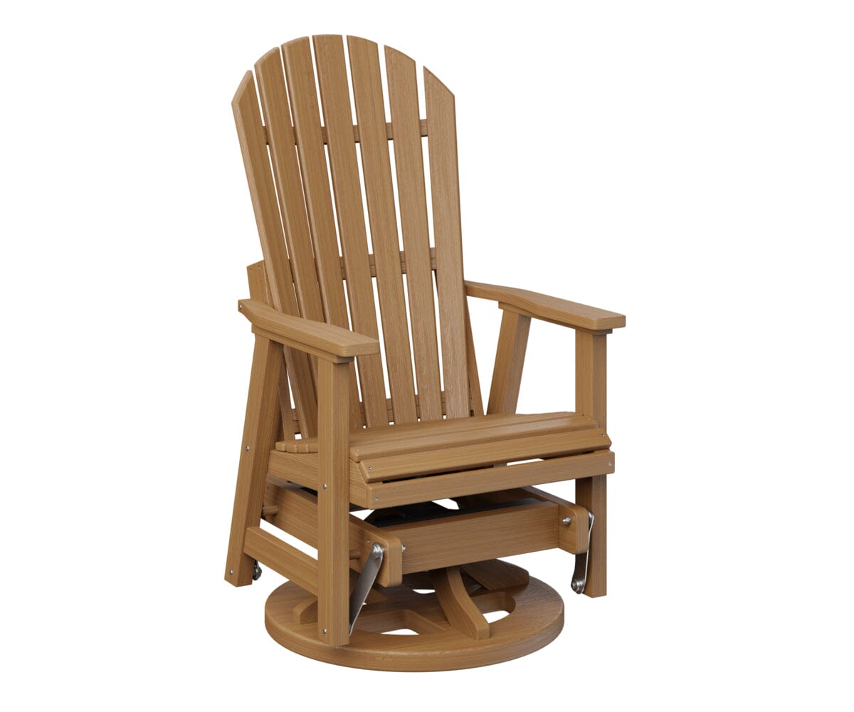 2′ Comfo Back Swivel Glider Rockwood Outdoor Furniture Natural Finish: Natural Teak 