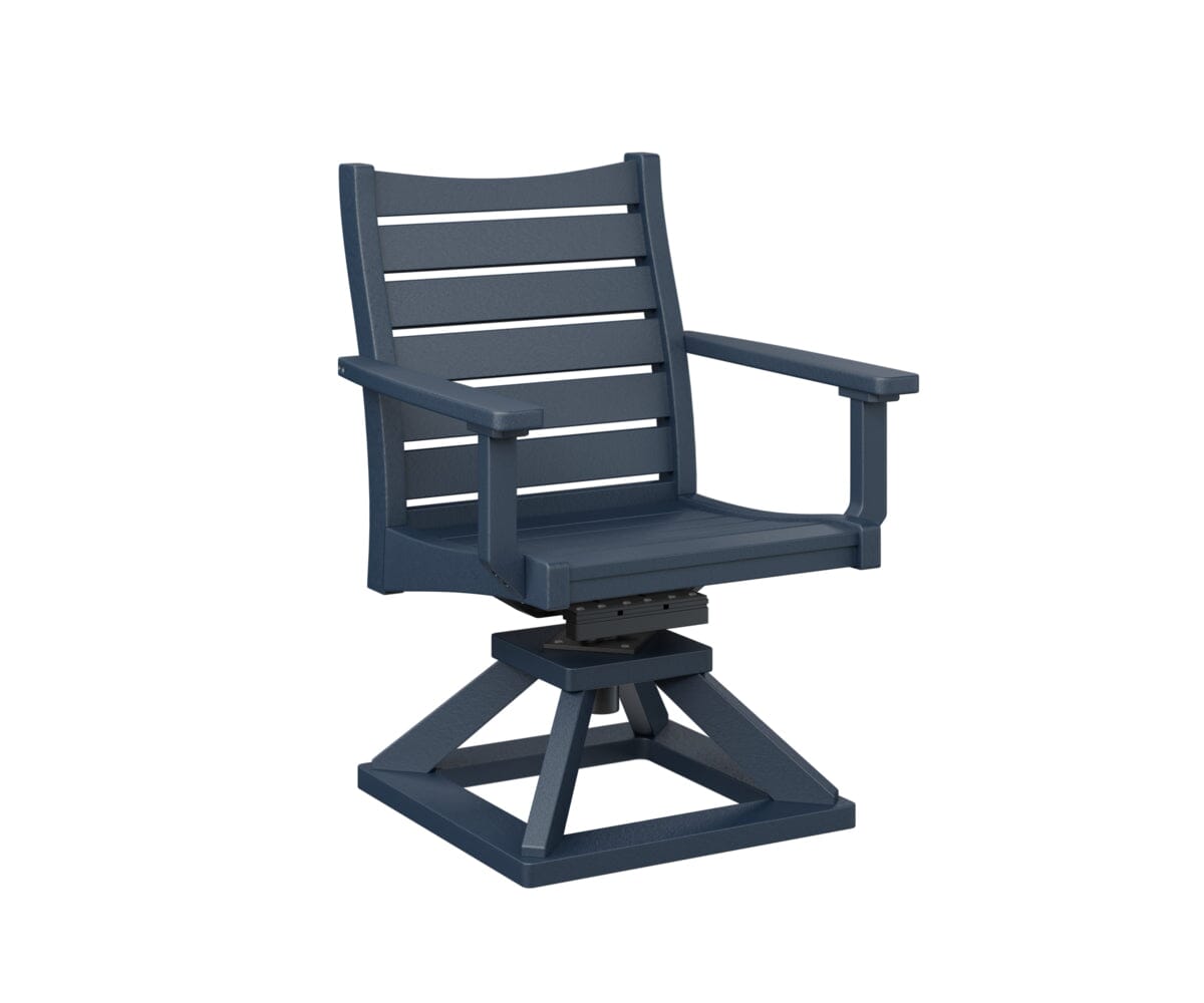 Bristol Swivel Rocker Dining Chair My Store Navy Blue 