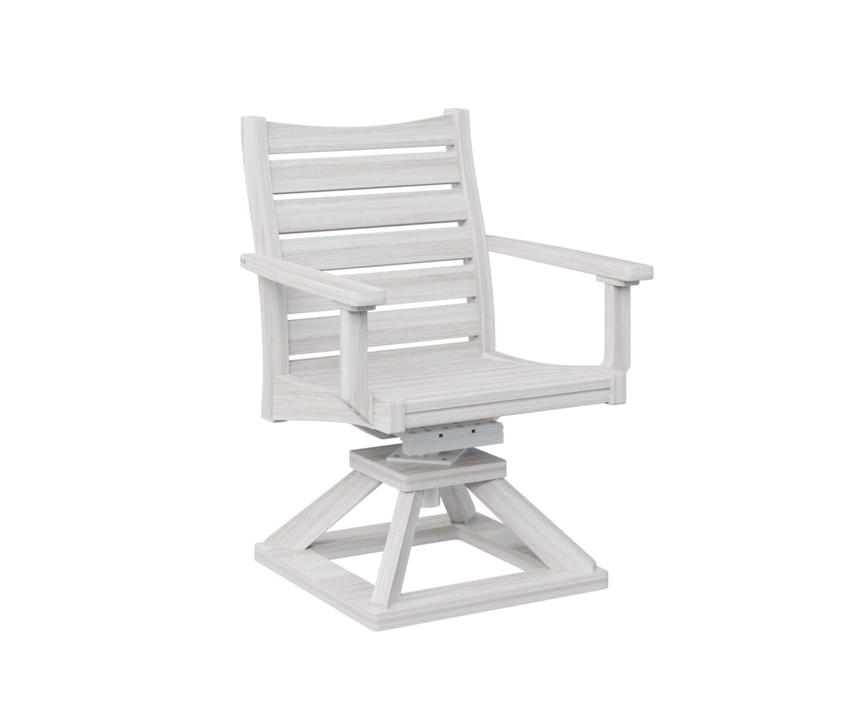 Bristol Swivel Rocker Dining Chair My Store Natural Finish: Seashell 