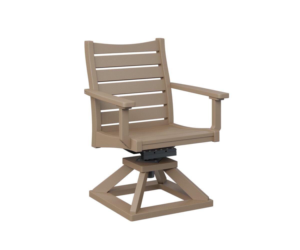 Bristol Swivel Rocker Dining Chair My Store Weatherwood 