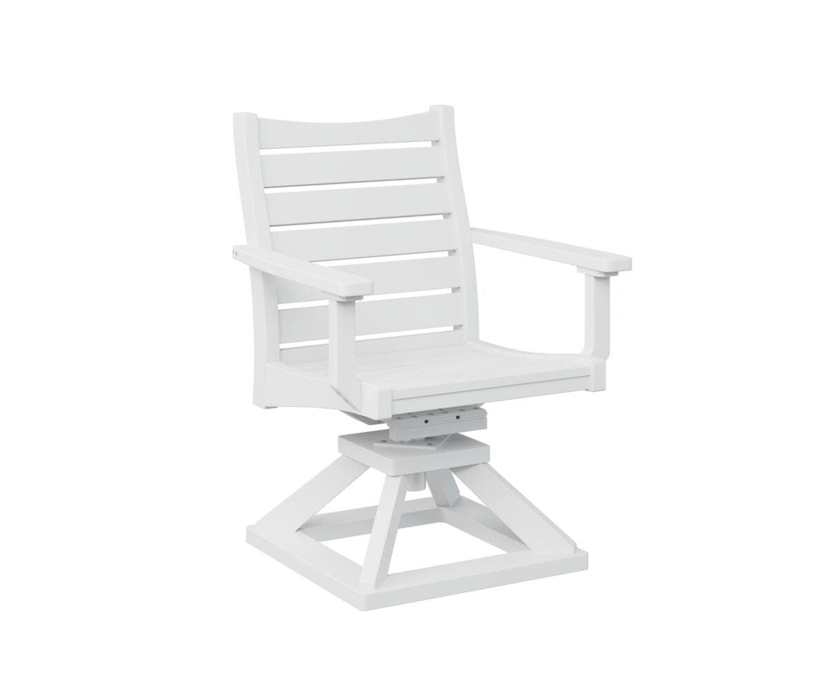 Bristol Swivel Rocker Dining Chair My Store White 